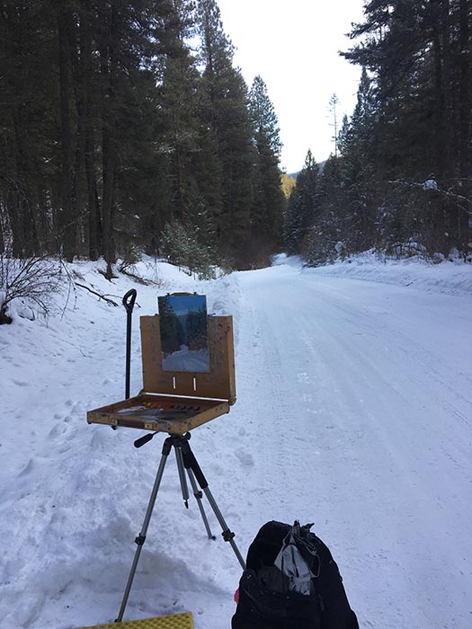 Margie Grinnell at Sawmill Gulch